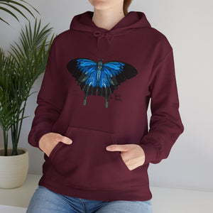 Ulysses Butterfly | Unisex Heavy Blend™ Hooded Sweatshirt Printify
