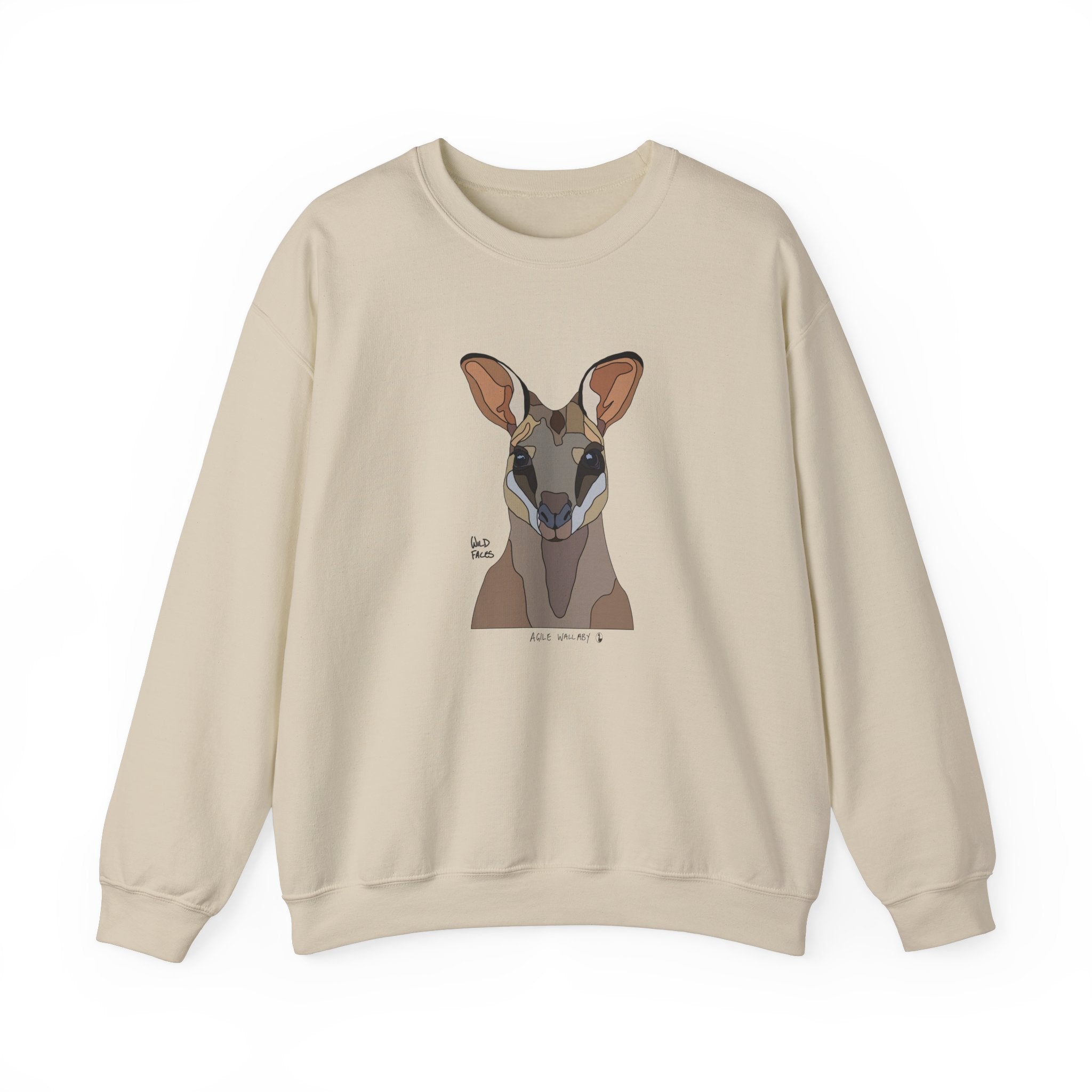 Agile Wallaby Sweatshirt | Unisex Heavy Blend™ Crewneck Printify