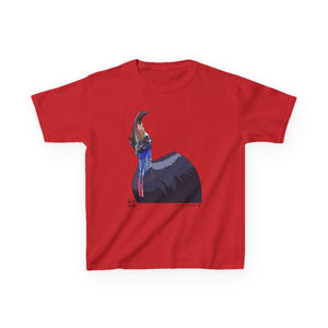 Southern Cassowary | Kids Heavy Cotton™ Tee Printify