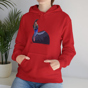 Southern Cassowary | Unisex Heavy Blend™ Hooded Sweatshirt Printify