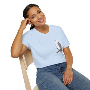 White-bellied Sea Eagle - Small design - Unisex Softstyle T-Shirt Printify