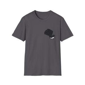 Willy Wagtail - Small design - Unisex Softstyle T-Shirt Printify