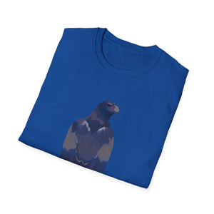 Wedge-tailed Eagle (pastel design) - Unisex Softstyle T-Shirt Printify