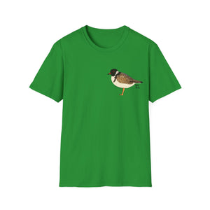 Hooded Plover - Small design - Unisex Softstyle T-Shirt Printify