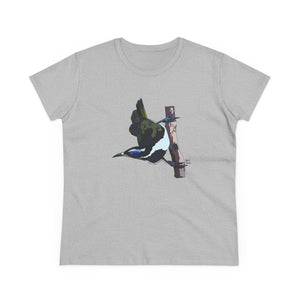 Blue-faced Honeyeater - Women's Midweight Cotton Tee Printify