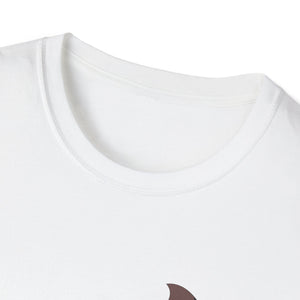 Spectacled Flying Fox (in flight) - Small design - Unisex Softstyle T-Shirt Printify