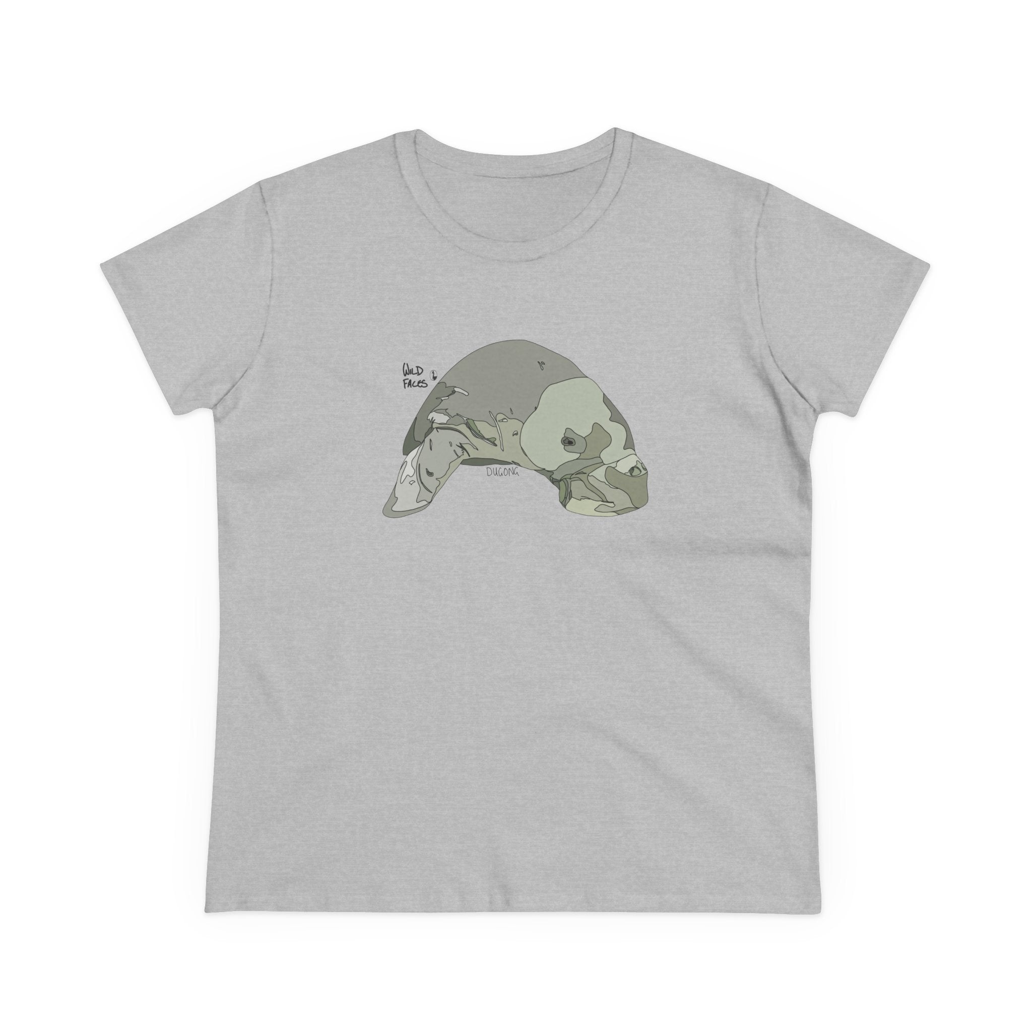 Dugong - Women's Midweight Cotton Tee Printify