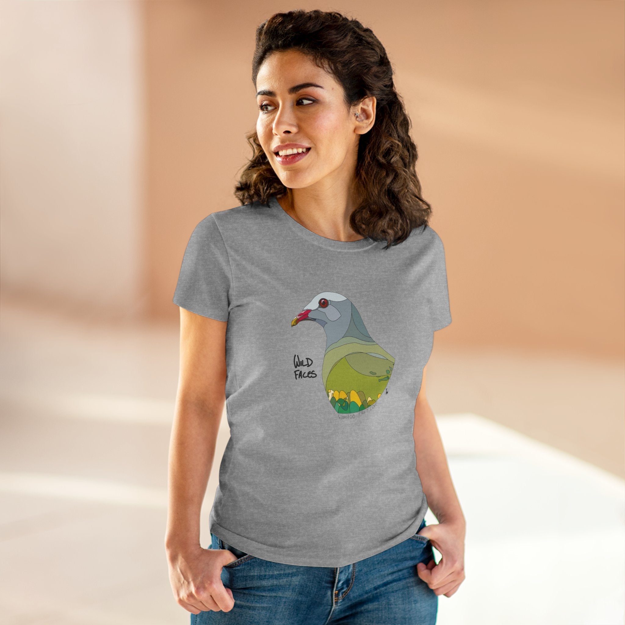 Women-s-Tee Wild Faces