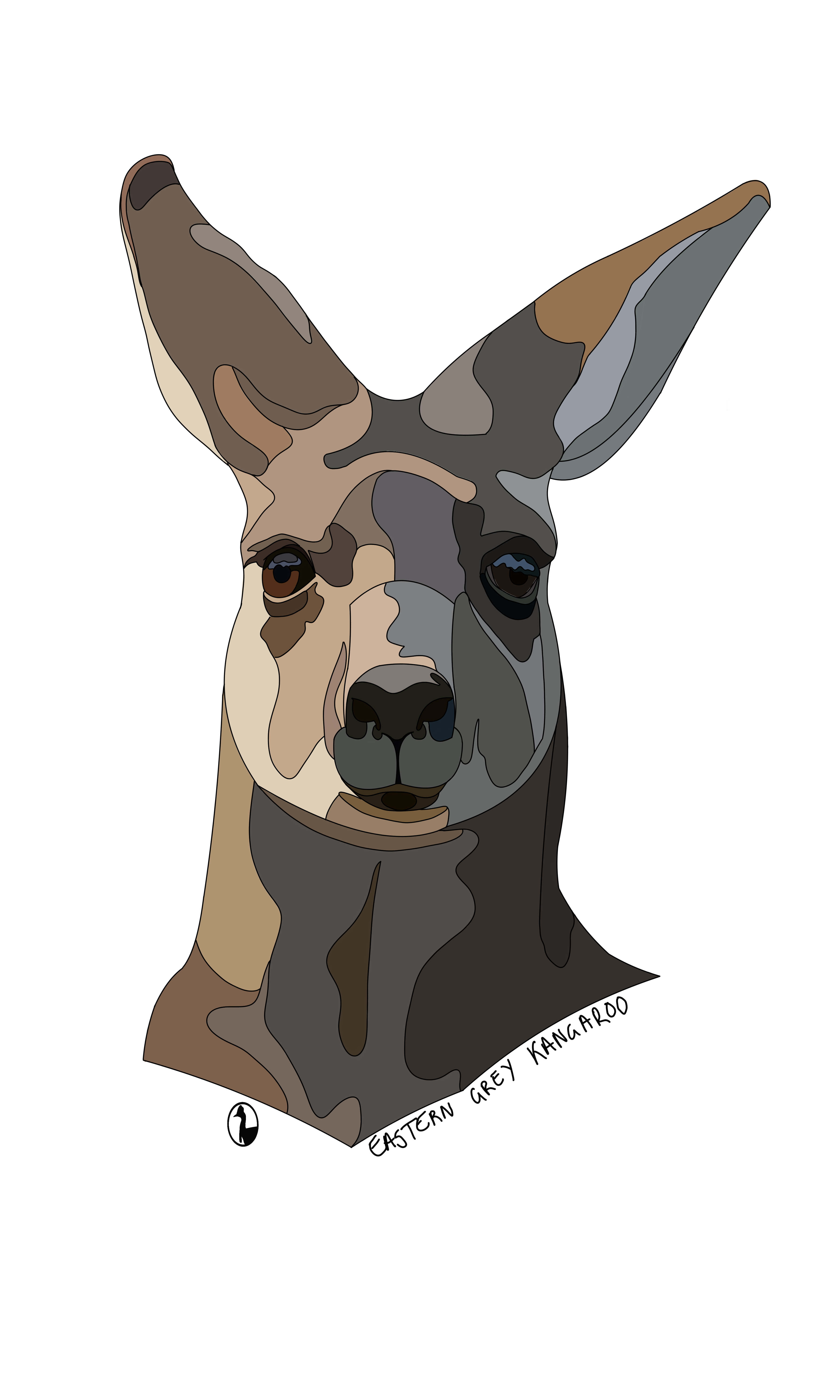Eastern Grey Kangaroo design