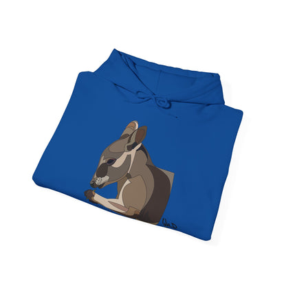 Mareeba Rock-wallaby | Unisex Heavy Blend™ Hooded Sweatshirt