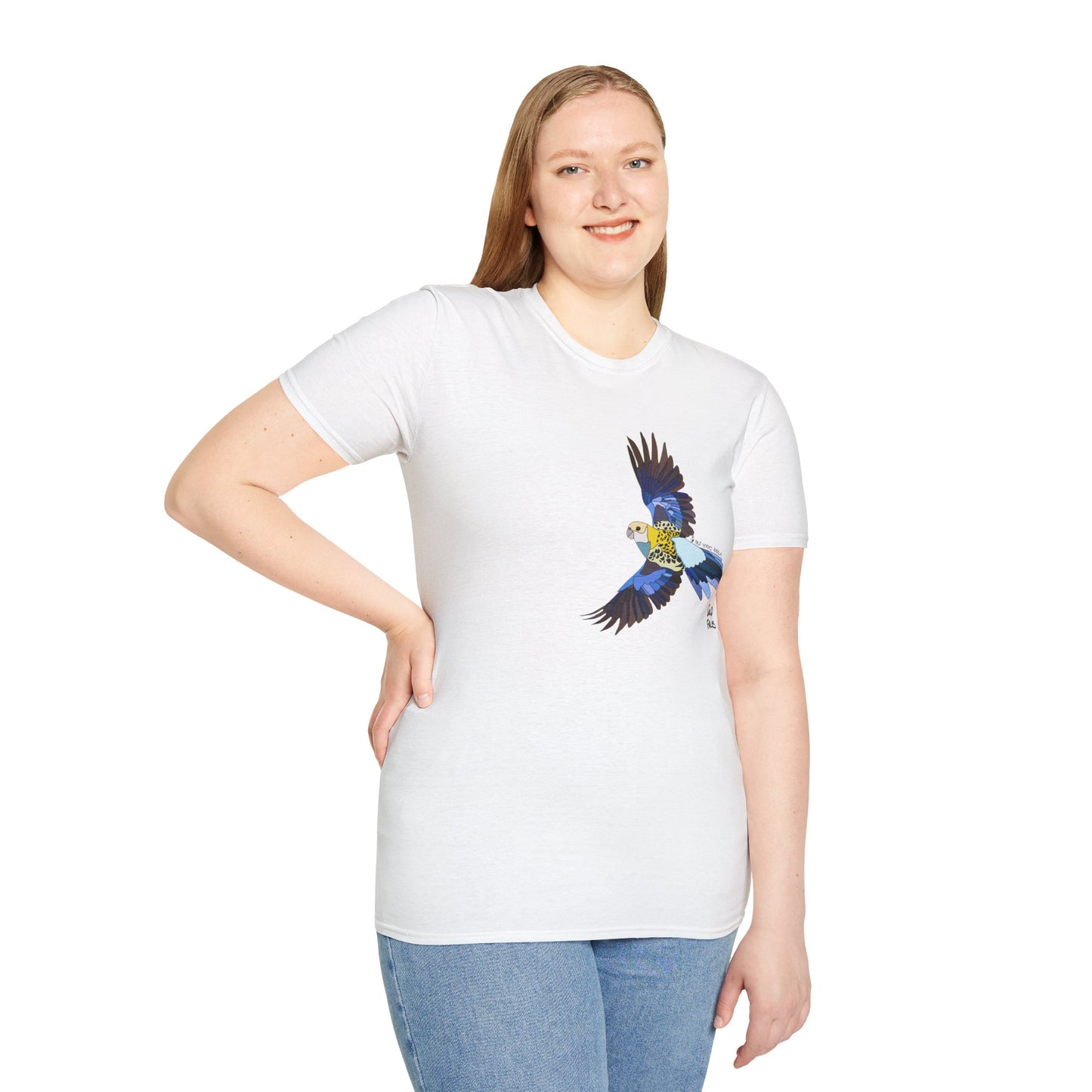 Pale-headed Rosella - Unisex Softstyle T-Shirt