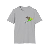 Budegerigar - Small design - Unisex Softstyle T-Shirt
