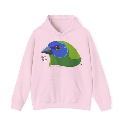 Blue-faced Parrotfinch | Unisex Heavy Blend™ Hooded Sweatshirt