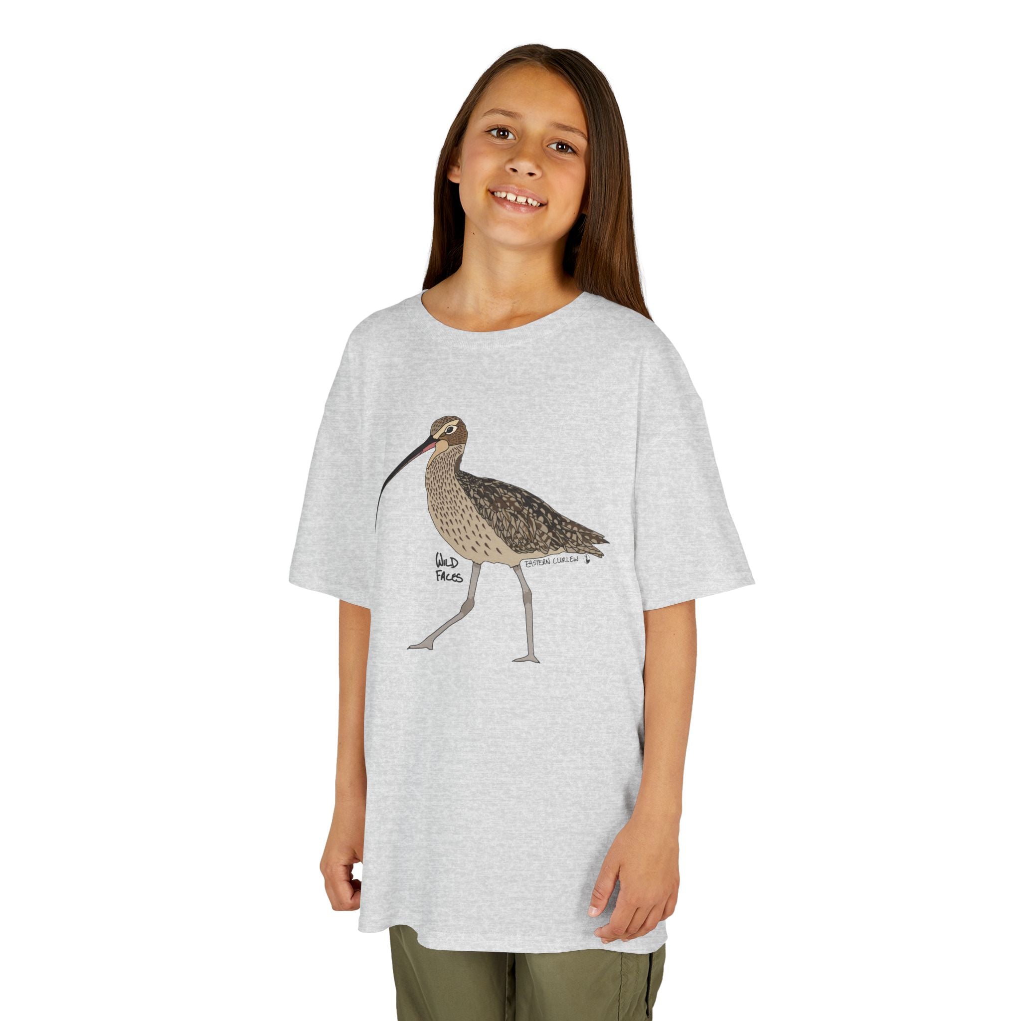 Eastern Curlew | Kids Heavy Cotton™ Tee Printify