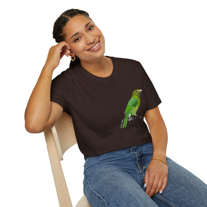 Spotted Catbird - Small design - Unisex Softstyle T-Shirt