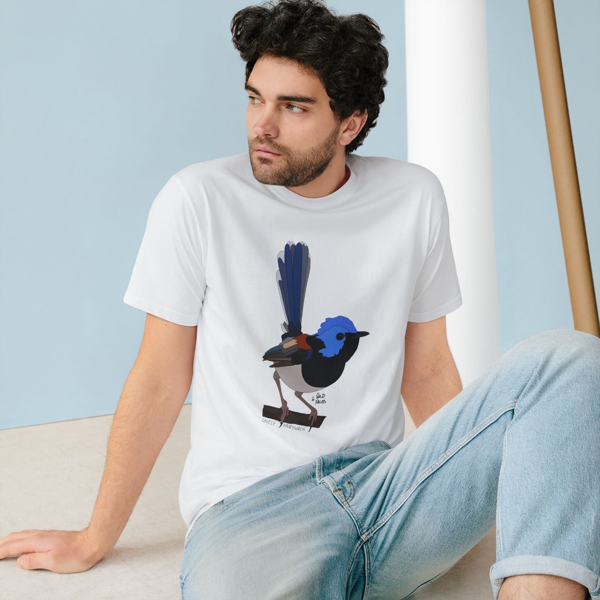 Lovely Fairywren | Organic Staple T-shirt Printify