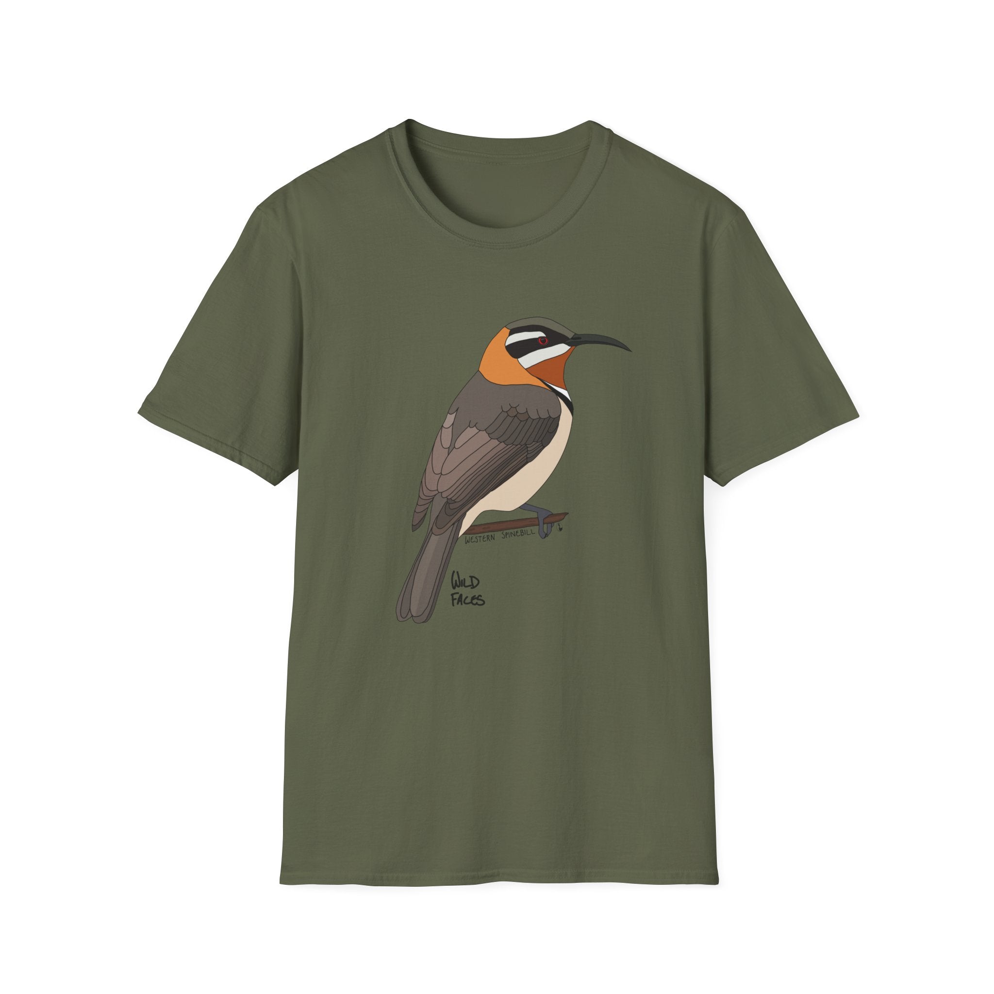 Western Spinebill - Unisex Softstyle T-Shirt