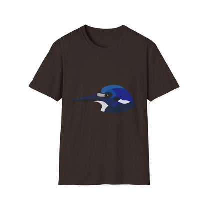 Forest Kingfisher - Unisex Softstyle T-Shirt Printify