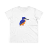 Azure Kingfisher - Women's Midweight Cotton Tee