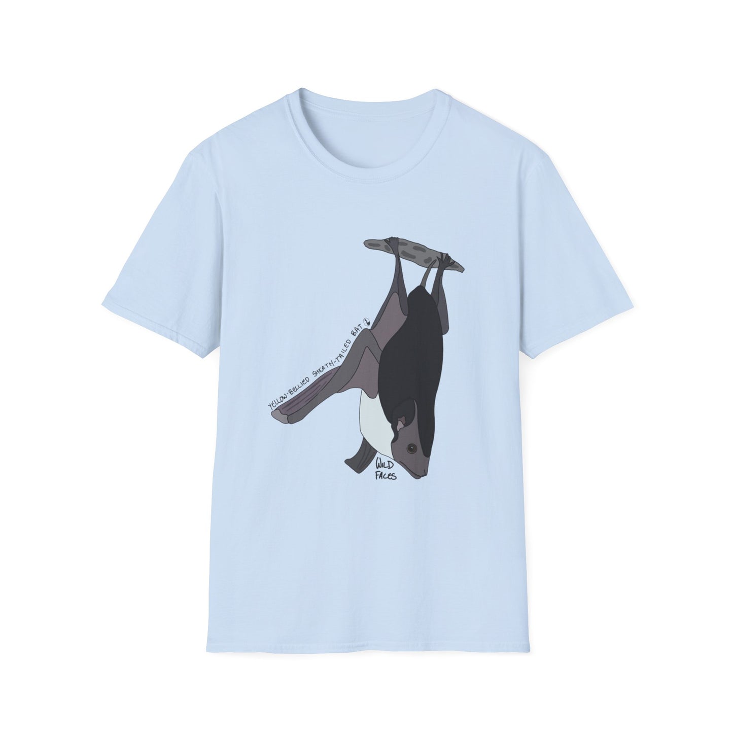 Yellow-bellied Sheath-tailed Bat - Unisex Softstyle T-Shirt