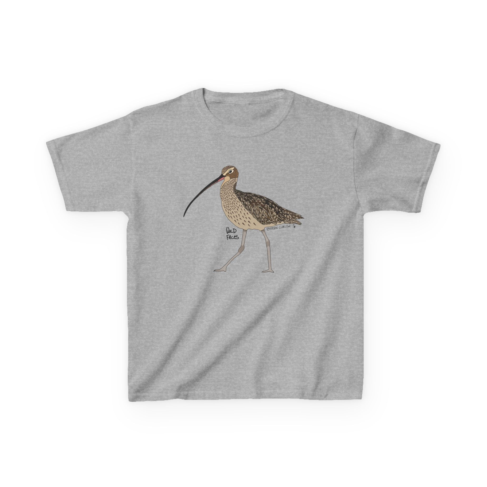 Eastern Curlew | Kids Heavy Cotton™ Tee Printify