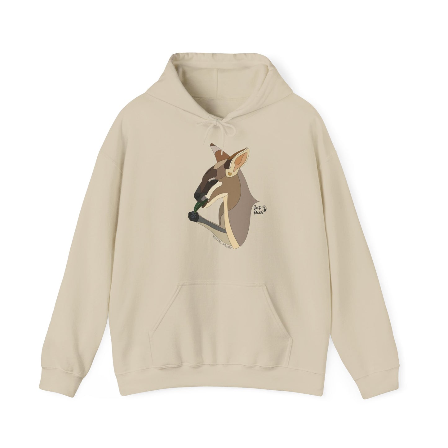 Whiptail Wallaby | Unisex Heavy Blend™ Hooded Sweatshirt