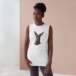 Eastern Grey Kangaroo - Unisex Barnard Tank Printify