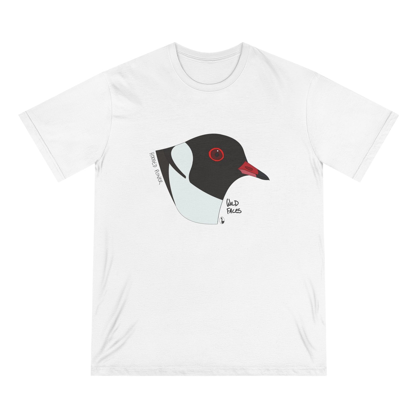 Hooded Plover (head) | Organic Staple T-shirt