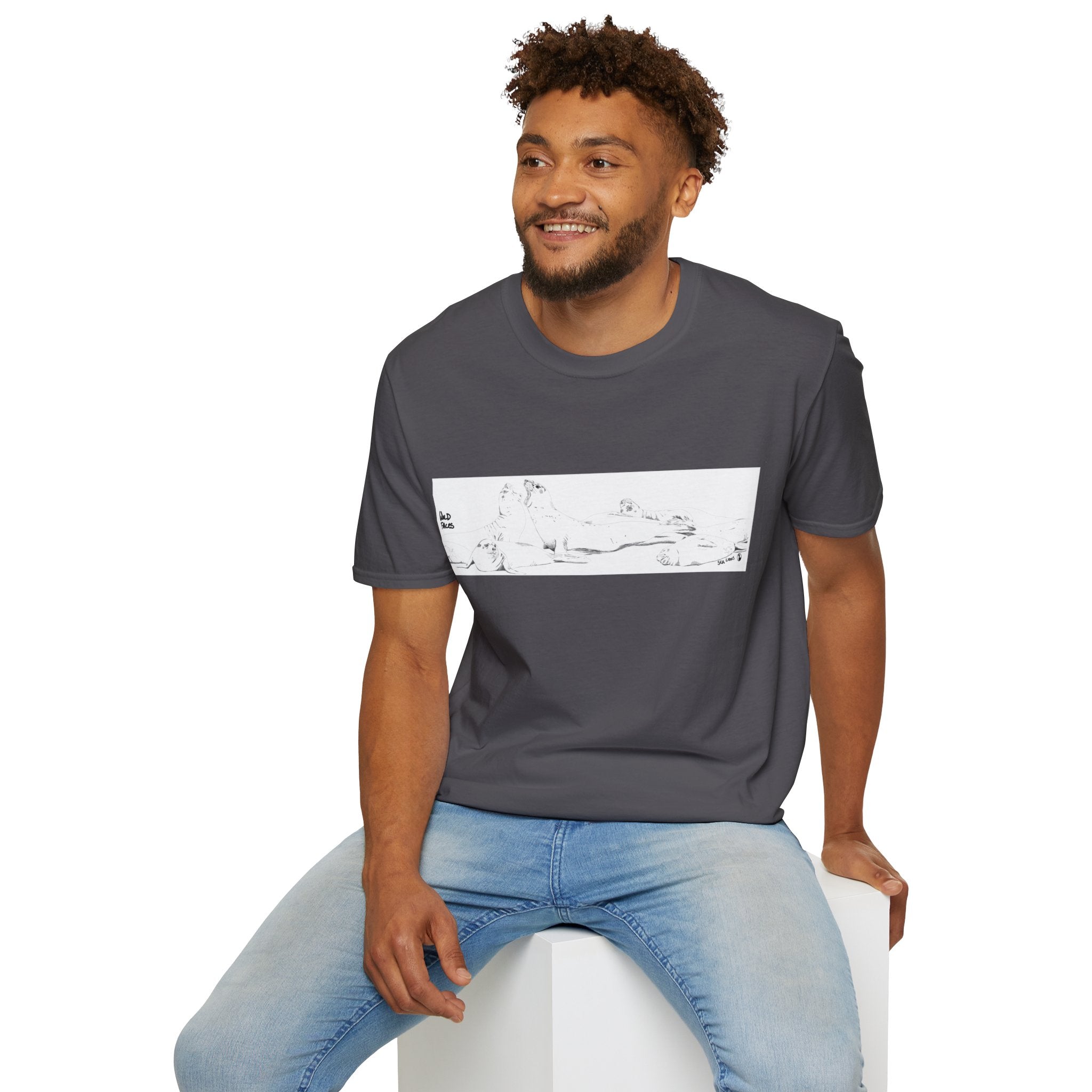 Sealion - Unisex Softstyle T-Shirt Printify