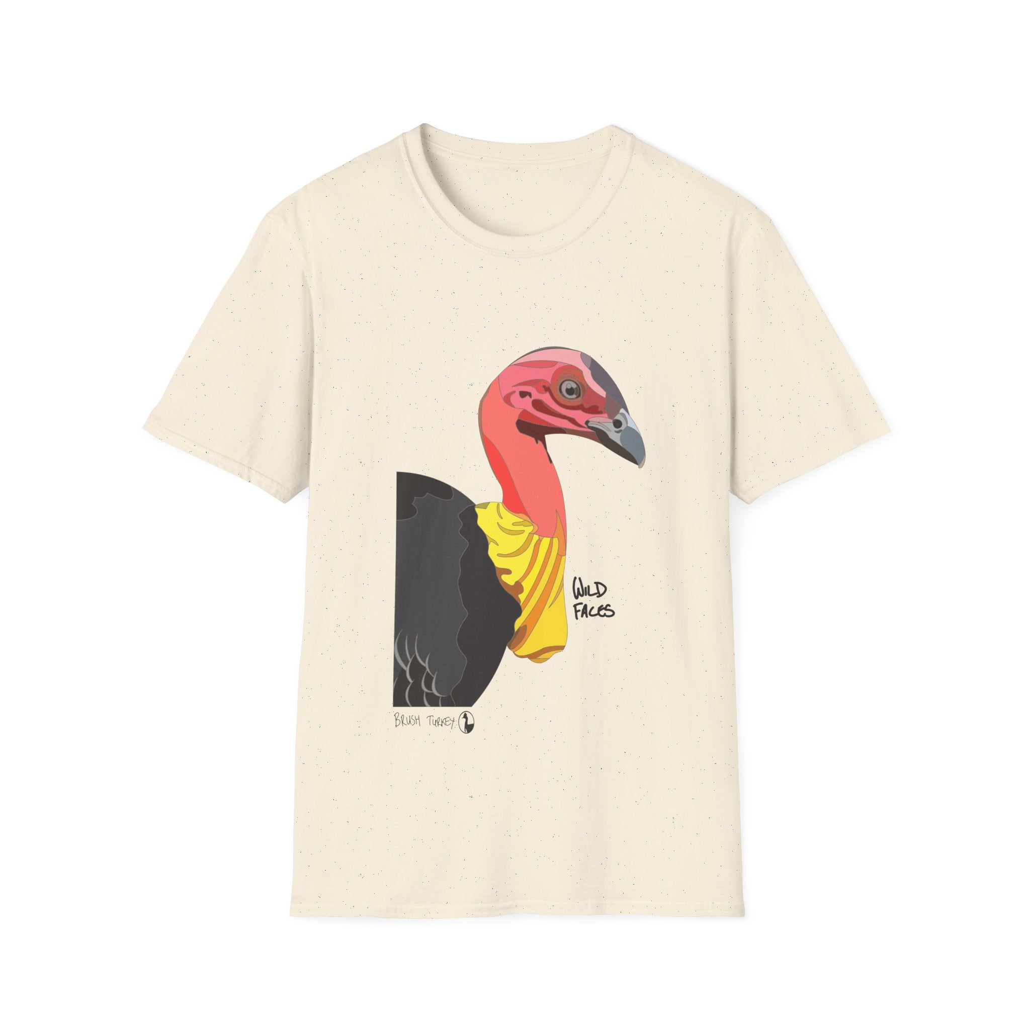 Australian Brushturkey - Unisex Softstyle T-Shirt Printify