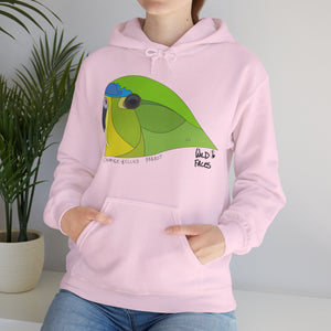 Orange-bellied Parrot | Unisex Heavy Blend™ Hooded Sweatshirt Printify