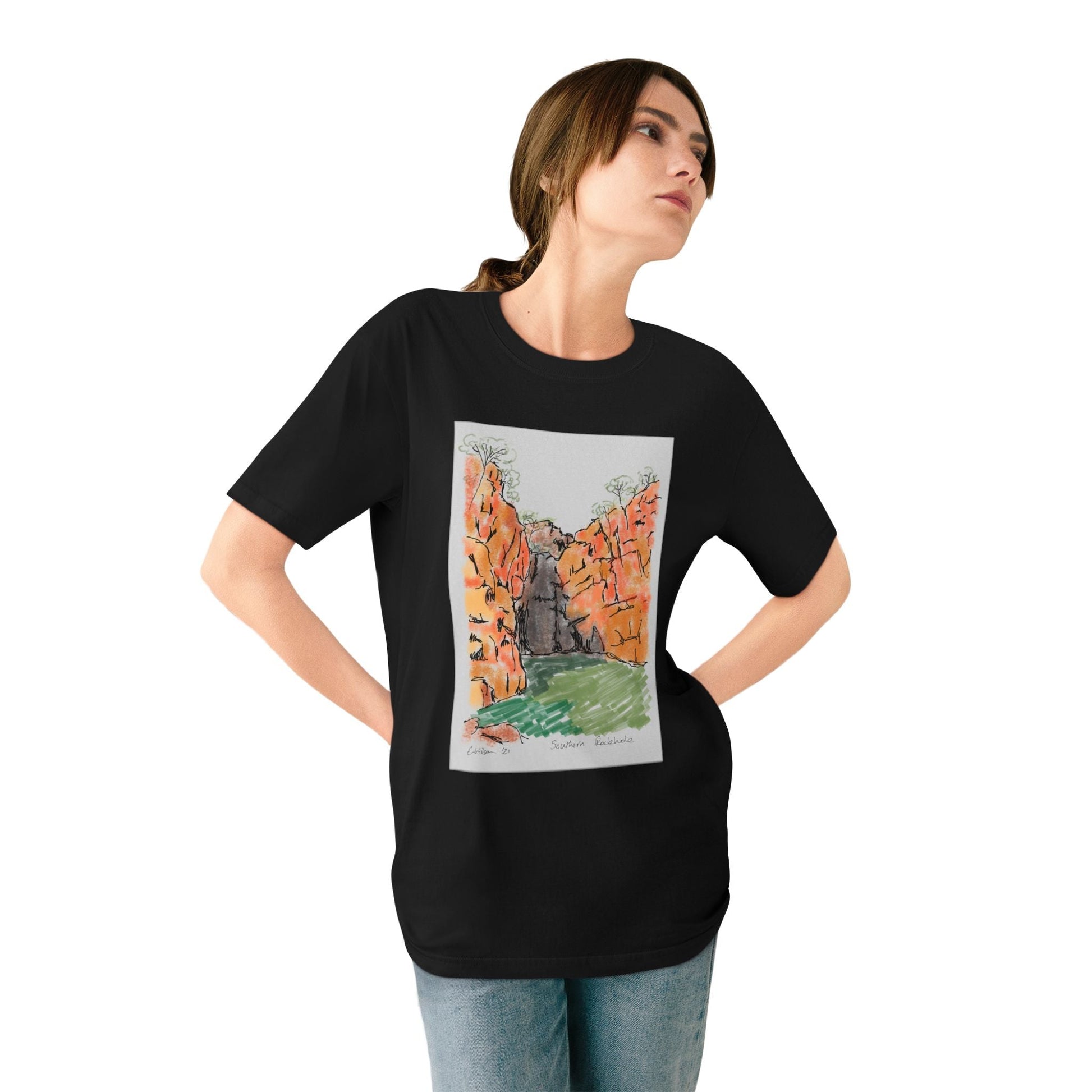 Southern Rockhole, Nitmiluk | Organic Staple T-shirt Printify