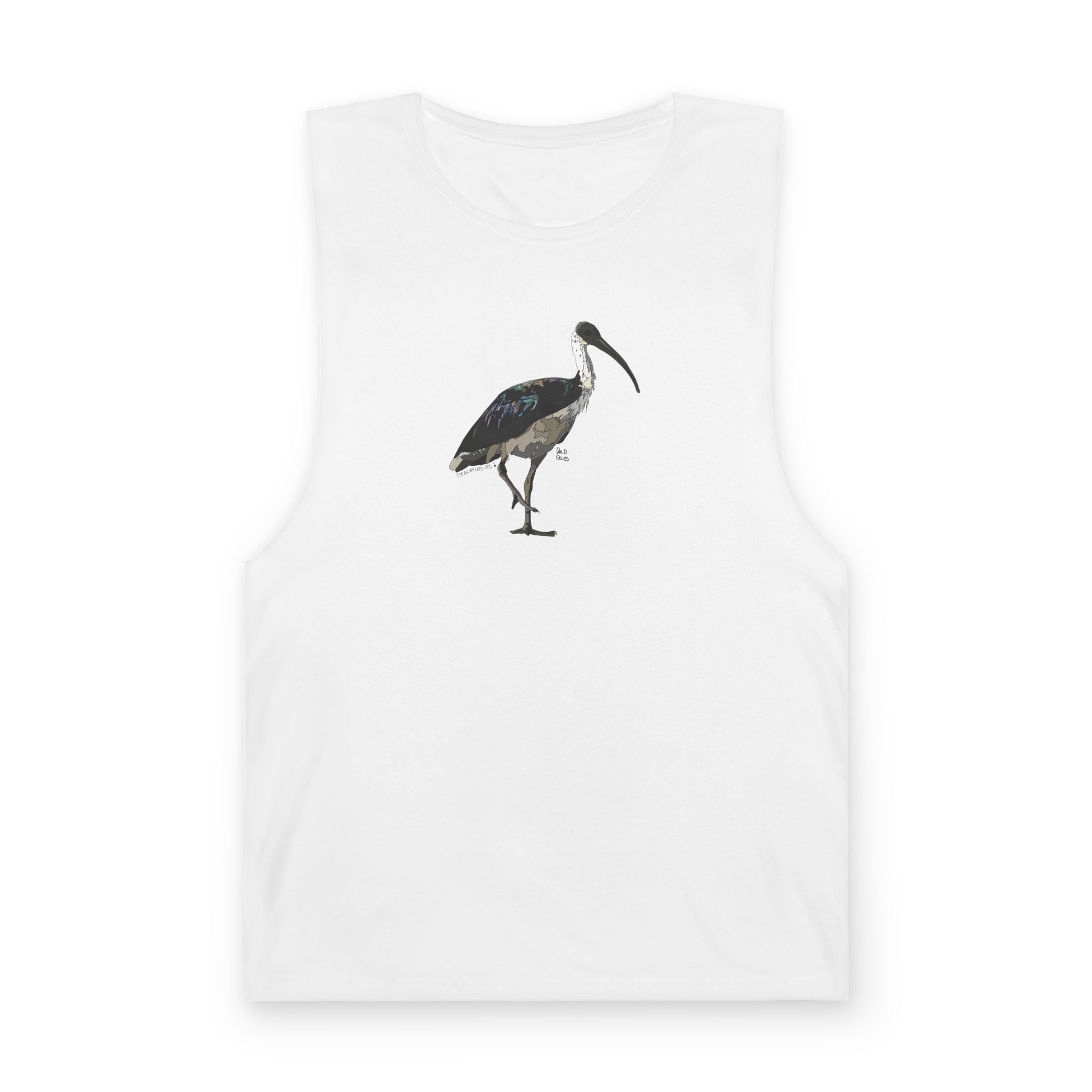 Straw-necked Ibis - Unisex Barnard Tank
