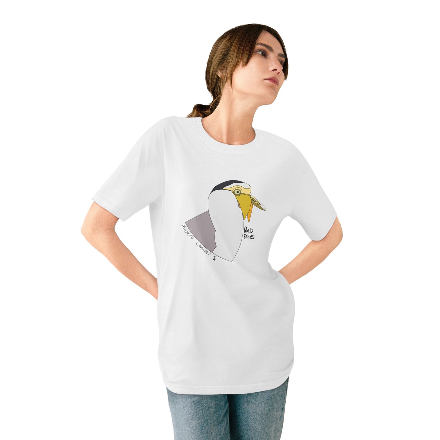 Masked Lapwing | Organic Staple T-shirt