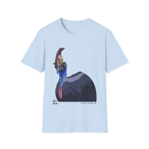 Southern Cassowary - Unisex Softstyle T-Shirt Printify