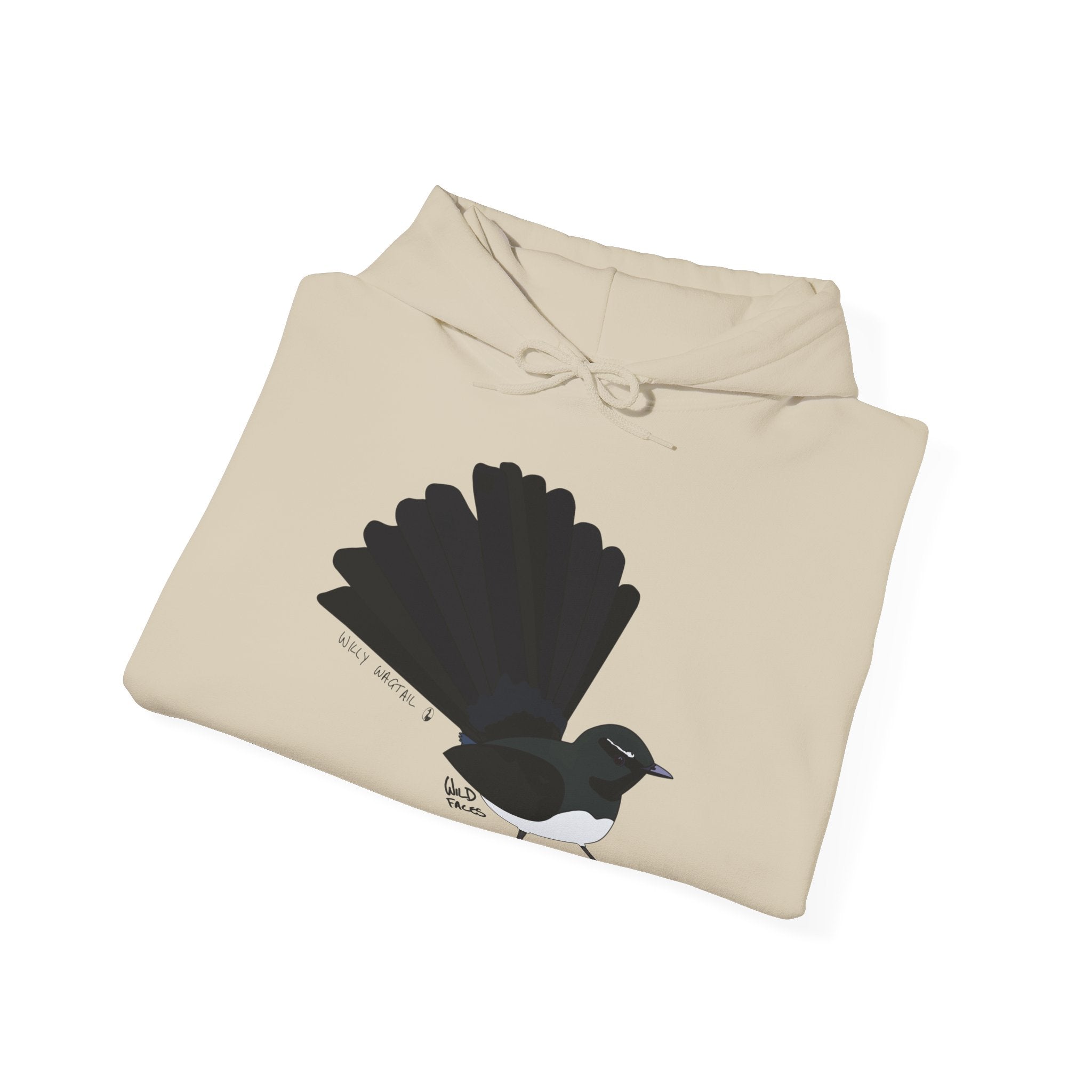 Willy Wagtail | Unisex Heavy Blend™ Hooded Sweatshirt Printify