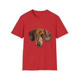 Dachshund (Keen as mustard) - Unisex Softstyle T-Shirt