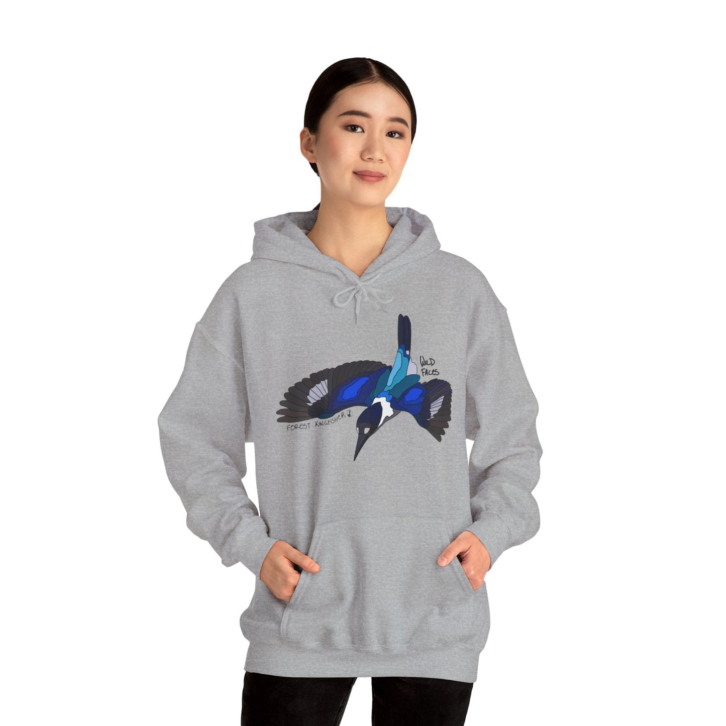 Forest Kingfisher | Unisex Heavy Blend™ Hooded Sweatshirt