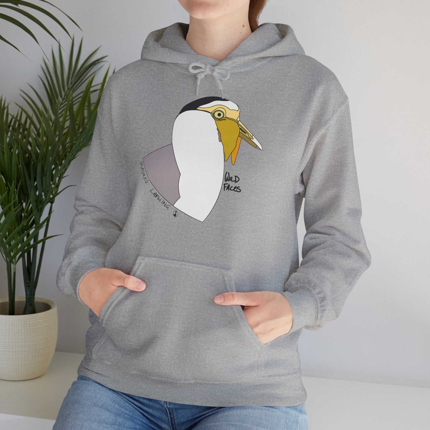 Masked Lapwing | Unisex Heavy Blend™ Hooded Sweatshirt