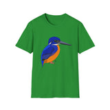 Azure Kingfisher - Unisex Softstyle T-Shirt