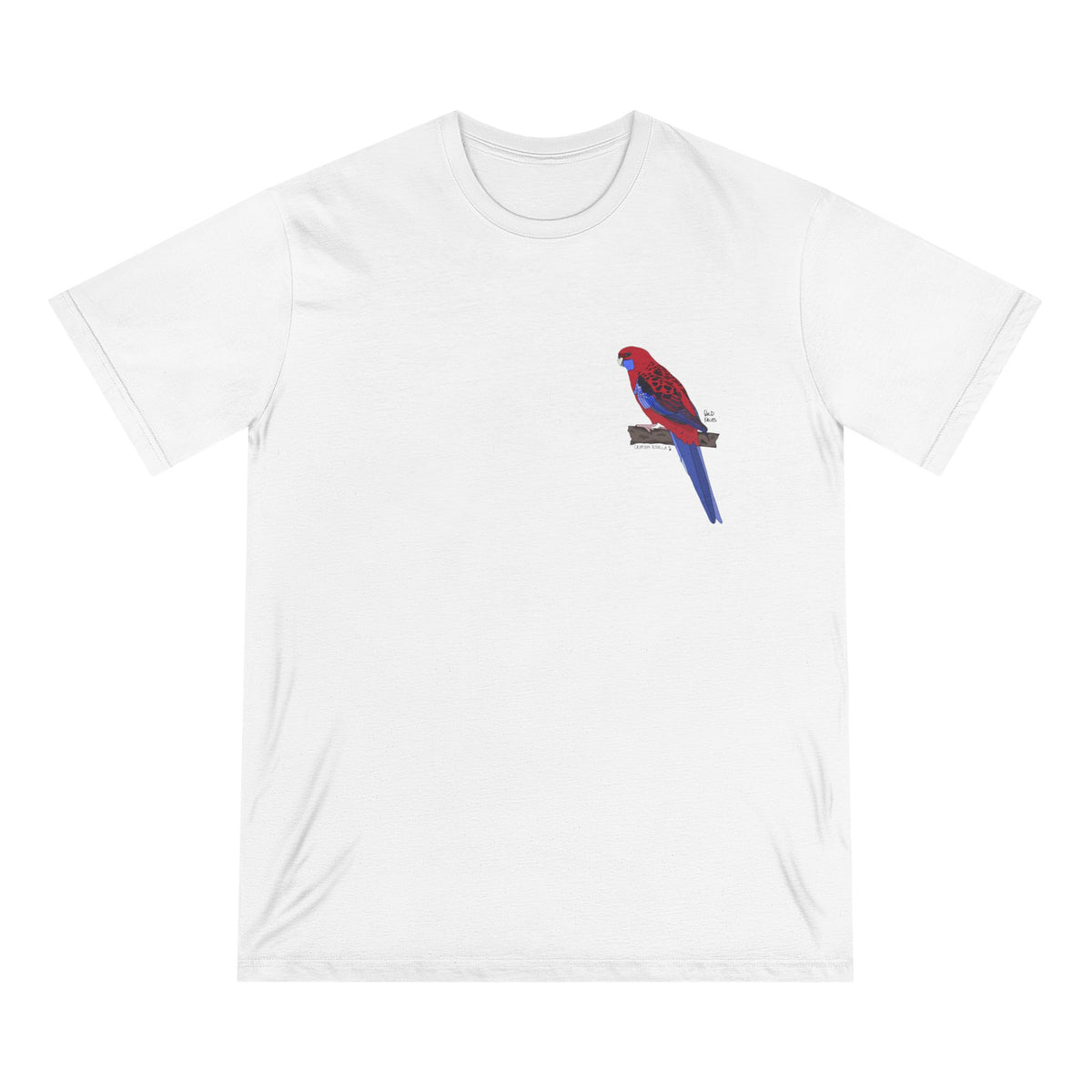 Crimson Rosella | Organic Staple T-shirt
