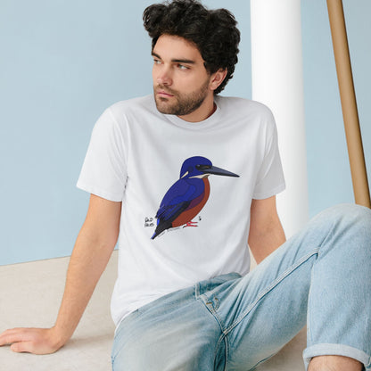 Azure Kingfisher | Organic Staple T-shirt Printify