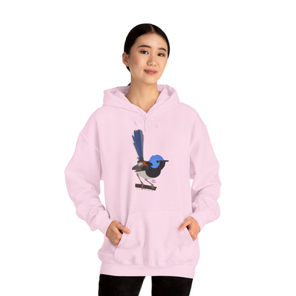 Lovely Fairywren | Unisex Heavy Blend™ Hooded Sweatshirt