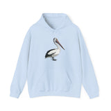 Australian Pelican| Unisex Heavy Blend™ Hooded Sweatshirt