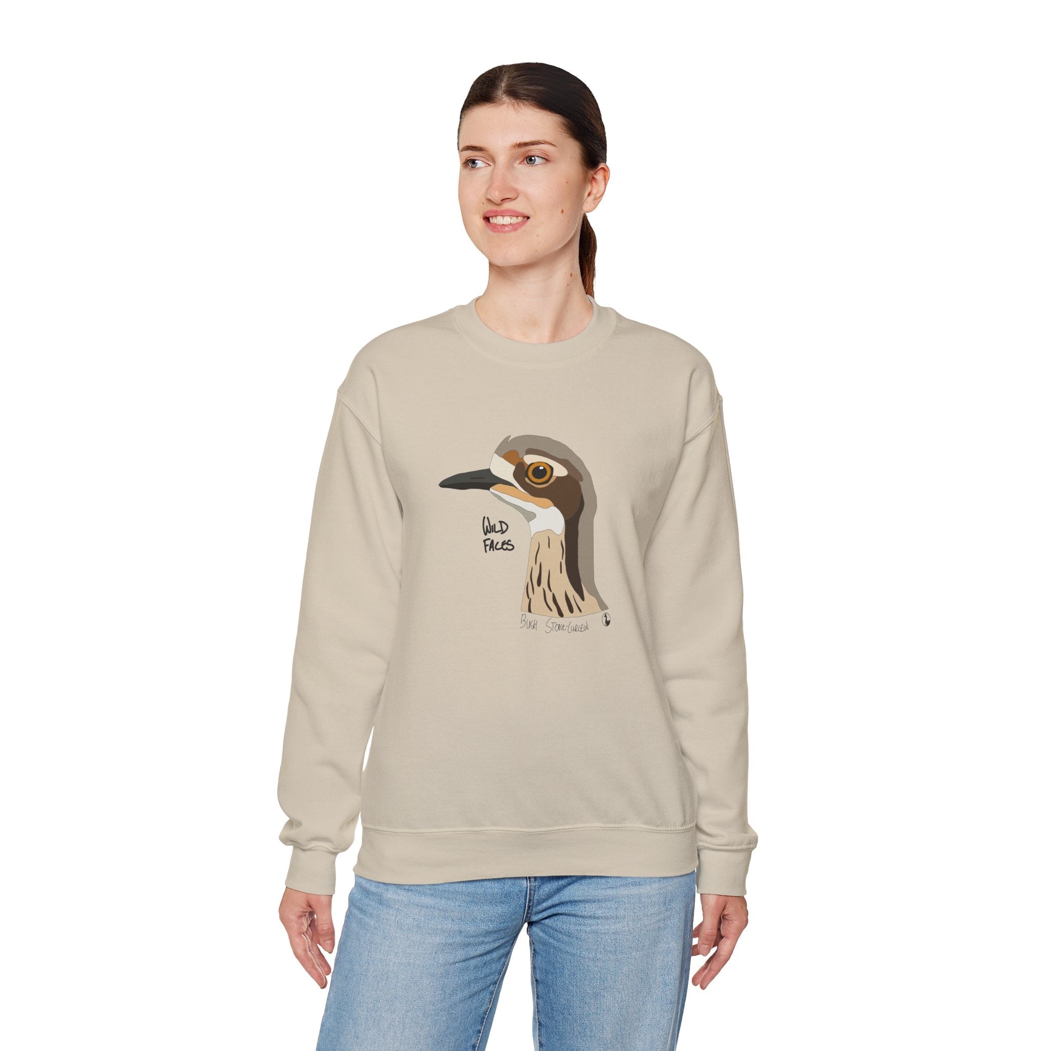 Bush Stone-curlew Sweatshirt | Unisex Heavy Blend™ Crewneck Printify