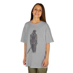Wedge-tailed Eagle (pastel design) | Kids Heavy Cotton™ Tee Printify