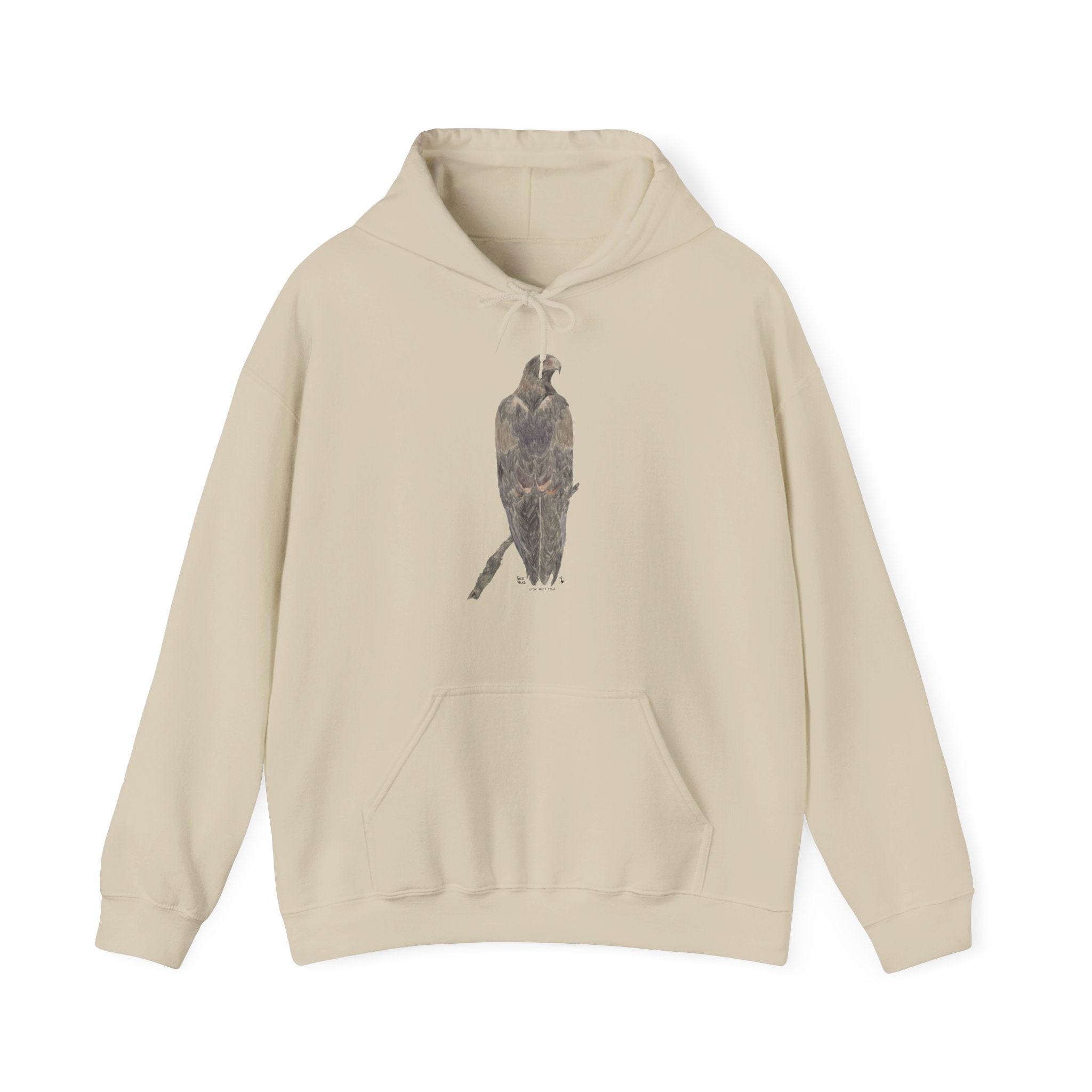 Wedge-tailed Eagle (pastel design) | Unisex Heavy Blend™ Hooded Sweatshirt Printify