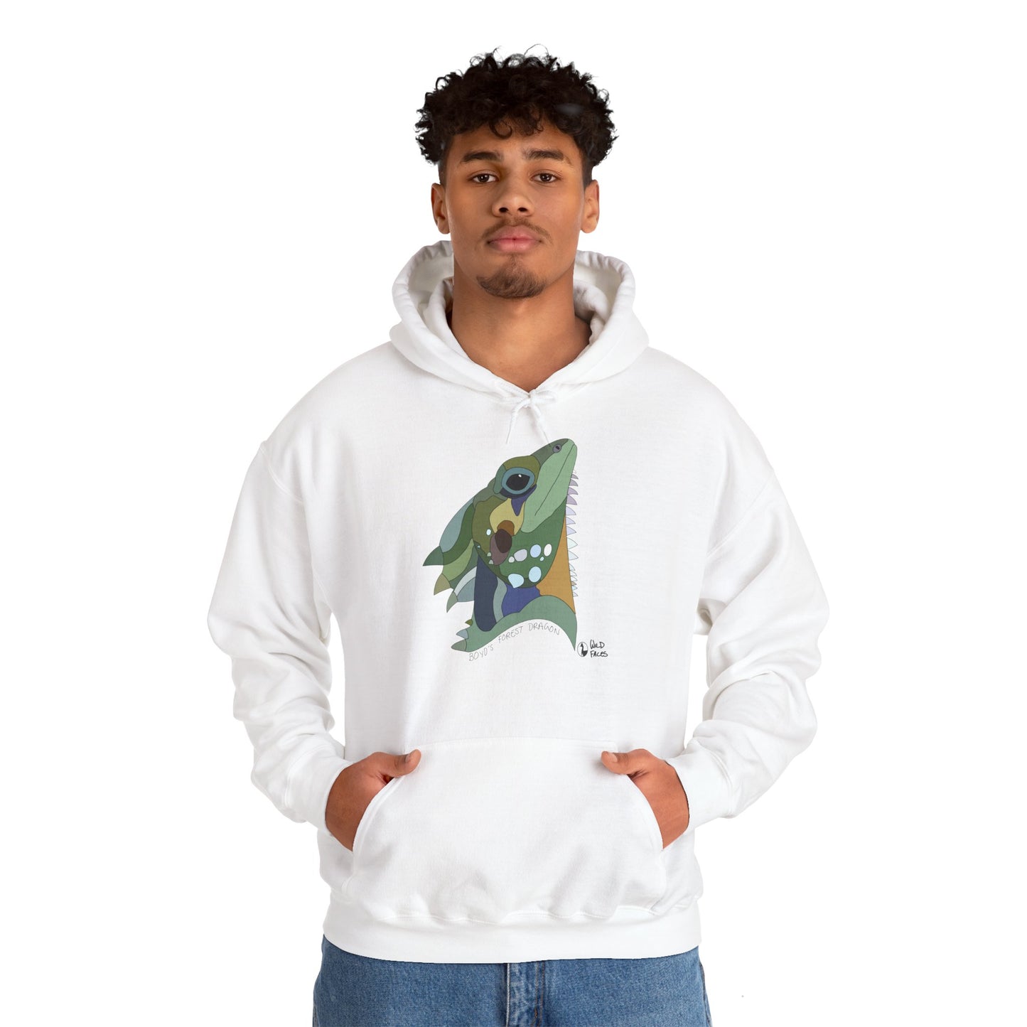 Boyd's Forest Dragon | Unisex Heavy Blend™ Hooded Sweatshirt