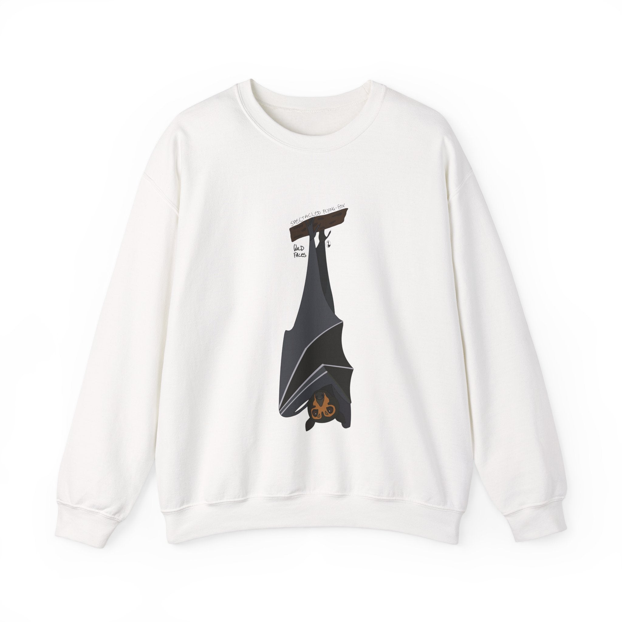 Spectacled Flying Fox Sweatshirt | Unisex Heavy Blend™ Crewneck Printify