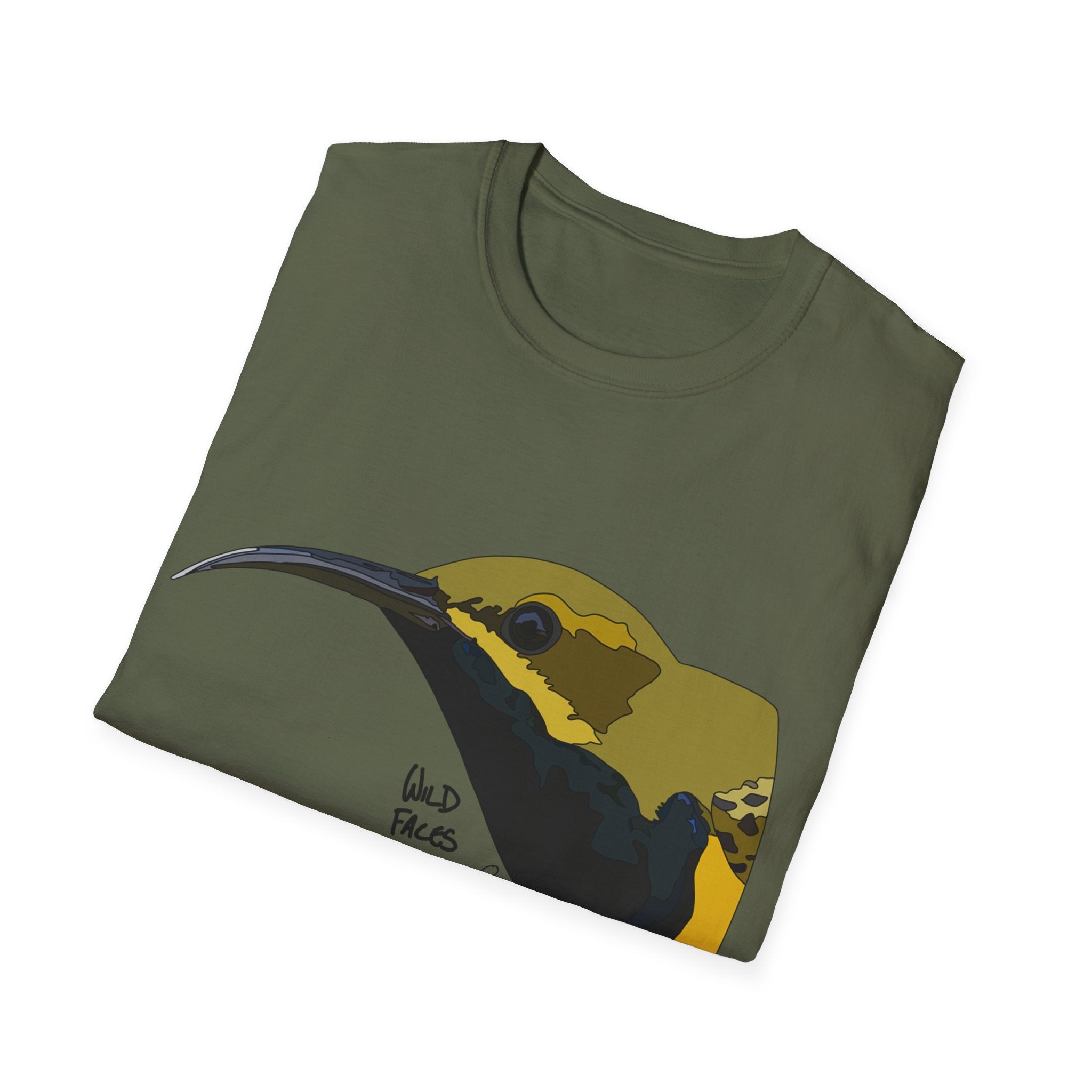 Olive-backed Sunbird - Unisex Softstyle T-Shirt Printify